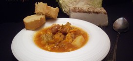 Zuppa di verza,patate e fagioli